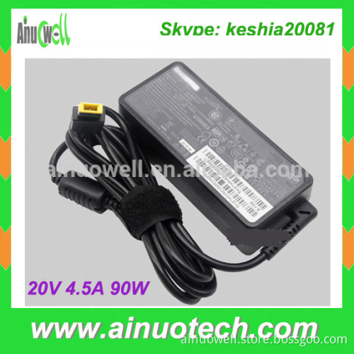 laptop ac adapter 90w for Lenovo 20V 4.5A USB laptop charger for thinkpad 20V 3.5A 65W /20V 2.25A 45W power supply